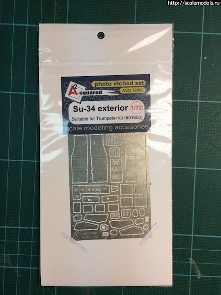 Sukhoi Su34 Fullback Exterior Detail set (Trumpeter) ASQ72001