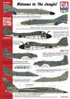 Welcome to the Jungle! -USN Carrier Borne aircraft in Green SE Asia Camouflage during Vietnam War. 11 markings CTA-003