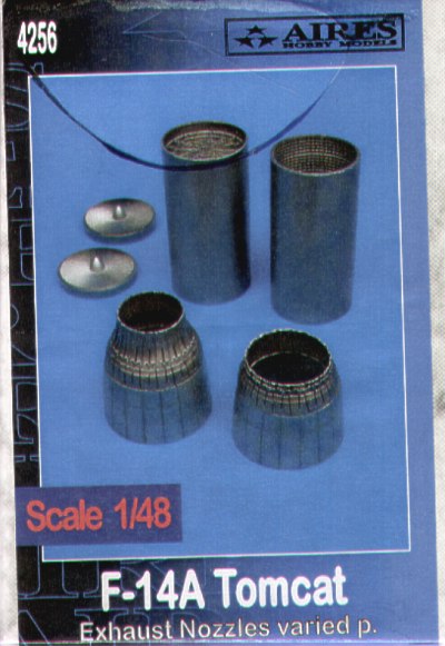 F14A Tomcat exhaust nozzles (Varied) (Trumpeter) 4256