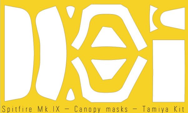Canopy Spitfire MKIX (Tamiya) MMC003