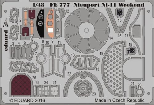Detailset Nieuport Ni11 'Weekend