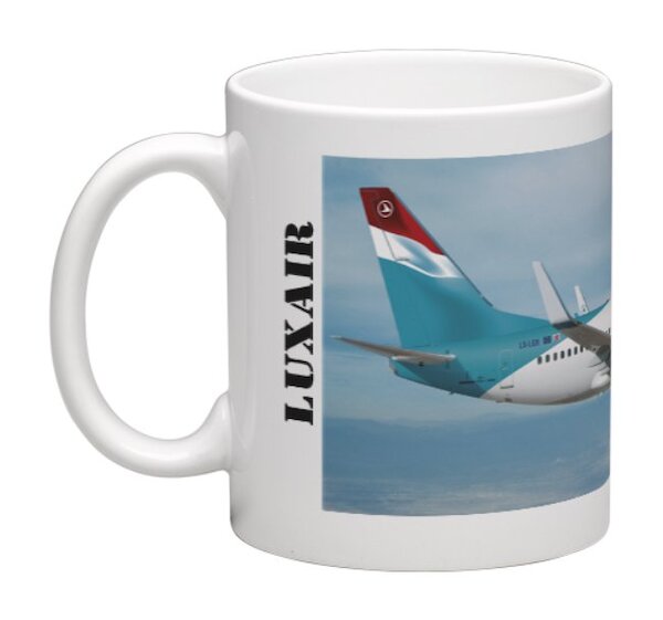 Mug Luxair Boeing B737 MOK-LUXAIR