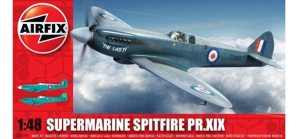 Supermarine Spitfire PRXIX with special decals HPK048013