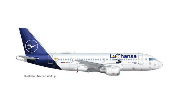 Airbus A319 Lufthansa LU 2020 Verden 570985