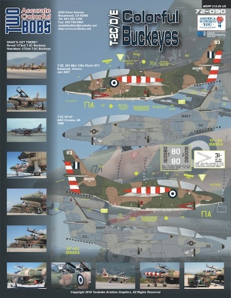 Colourful T2C/D/E Buckeye TB72-090