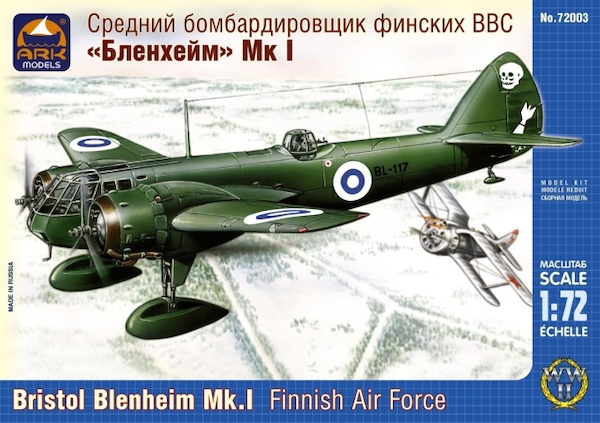 Bristol Blenheim MK1 (Finnish AF) 72003