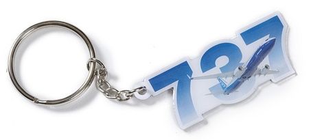 737 Sky Keychain 580080100214