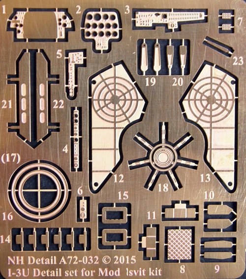 MiG I-3U (I-420) Detail set (Modelsvit) A72-032