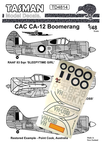CAC Ca12 Boomerang TD4814