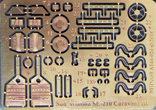 Se210 Caravelle III Detailset (A-Model) A144-024