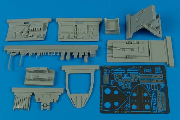 Kawasaki Ki61-I Cockpit set (Hasegawa) 2107