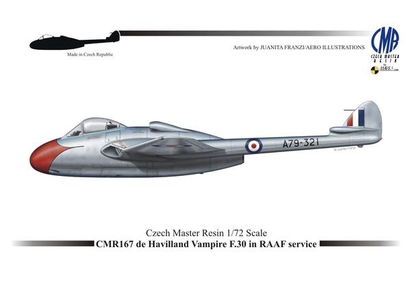 De Havilland Vampire F.30 (RAAF) 167