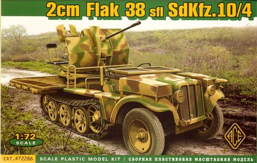 2cm Flak 30 on SdKfz10/4 ace72286