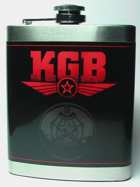 Stainless steel Hip Flask KGB 040