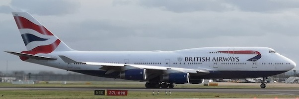 Boeing 747-400 British Airways G-BYGG 04355
