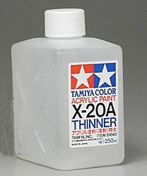 X-20A Acrylic Paint Thinner 250 ml X-20A