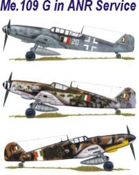 Messerschmitt BF109G in ANR Service ik48003