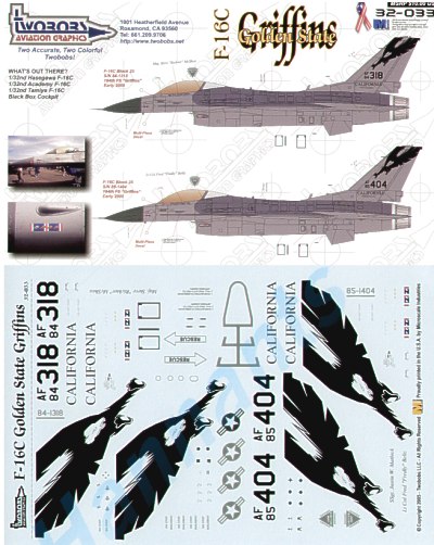 F16C Fighting Falcon (194FS Cal. ANG) TB32-033