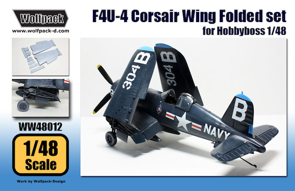 F4U-4 Corsair Wing Fold set (for Hobby boss) WW48012