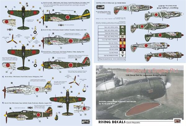 Emperor's Eagles Pt.1 (3x Ki43 Oscar and 3x Ki61Tony) RD48-018