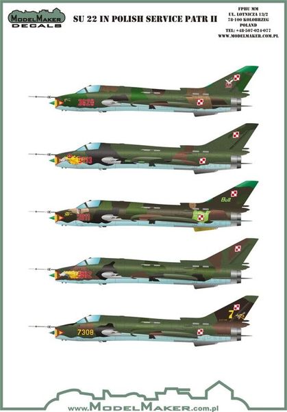 Suchoi Su-22 Fitter in Polish service part II MMD-72081