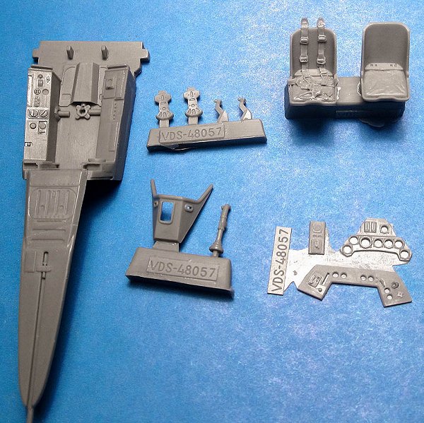 Focke Wulf FW190A-5/8 Cockpit set (Hasegawa) VDS48057