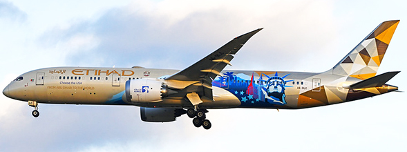 Boeing B787-9 Etihad Airways