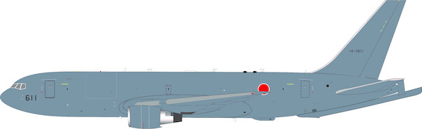 Boeing 767-200 / KC46A Pegasus Japan Air Self-Defense Force (JASDF) 14-3611 with stand IFKC46JASDF02