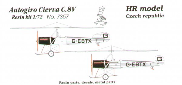 Autogiro Cierva C8V 7357