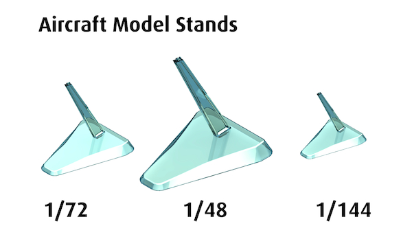 Aircraft Model Stands (3x) 03800