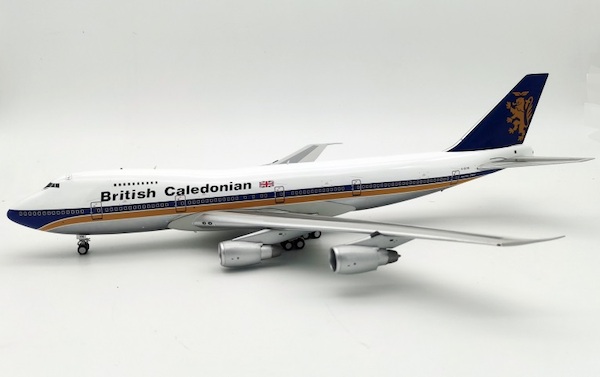 Boeing 747-200 British Caledonian Airways G-GLYN With Stand IF742BR0621P