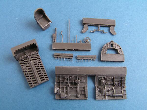 Macchi MC200 Cockpit set (early) (Italeri) C48020