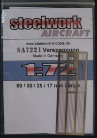 Etched flat bracings for biplanes sa7221