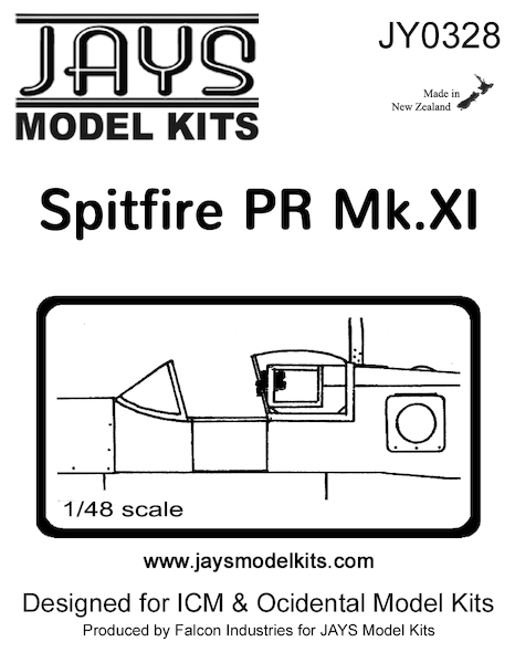 Spitfire PR MKXI canopy (2x) jy0328