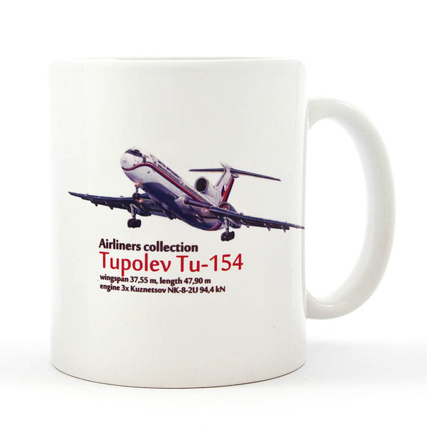Mug Tupolev Tu154 HLC29