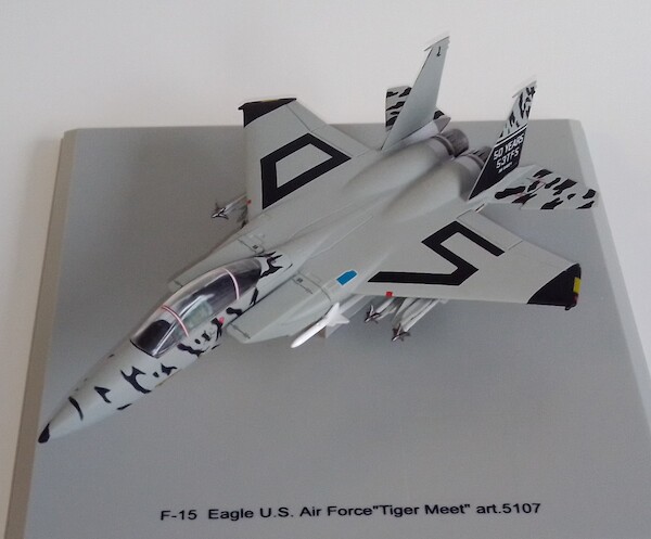 McDonnell Douglas F15 Eagle USAF Tiger Meet 50 Years 53TFS 84021 5107