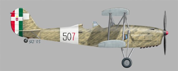 Caproni Ca164 (Italian AF, French AF) MKA095