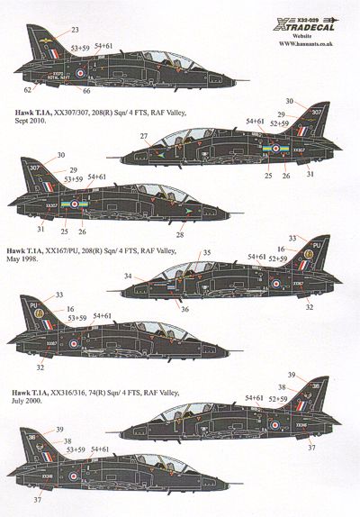 BAe Hawk T1 All Over Black 1992-2010 x32029