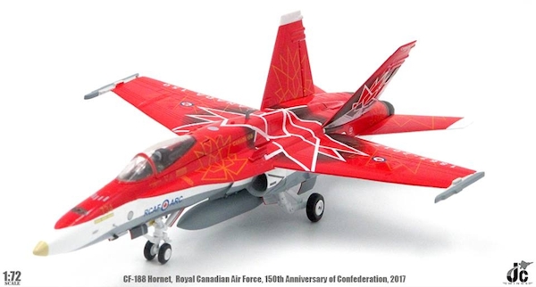 F18 Hornet (RCAF, Royal Canadian Air Force, 150th anniversary of Confederation, 2017) JCW-72-F18-005