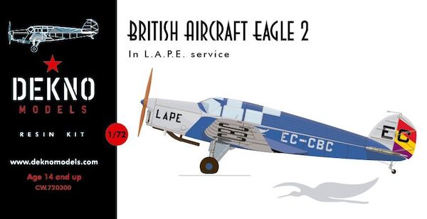 British Aircraft Eagle 2 (LAPE, Spanish Civil War) CW.720300