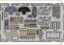 Detailset Buccaneer S2 Interior Self Adhesive (Airfix) SS381