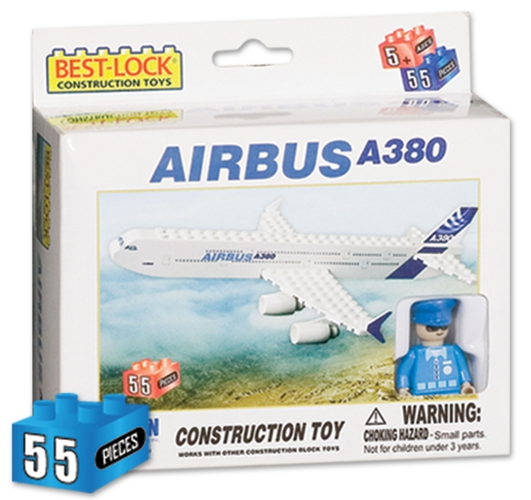Construction Block Toy (A380) 55 piece BL380