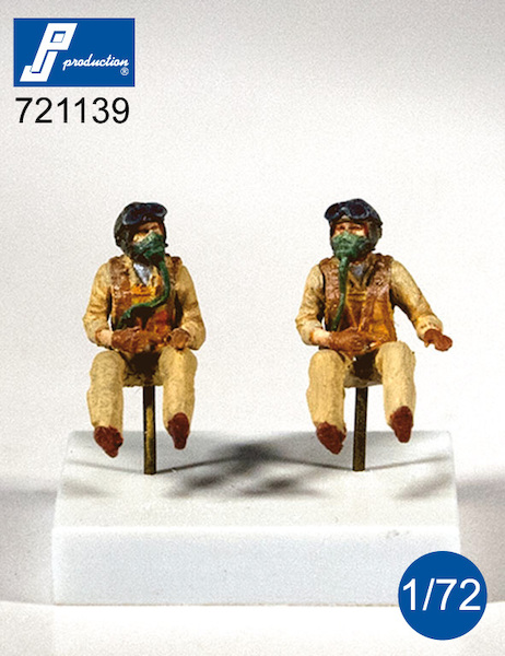 US Navy Pilots seated in a/c (50s) 721139