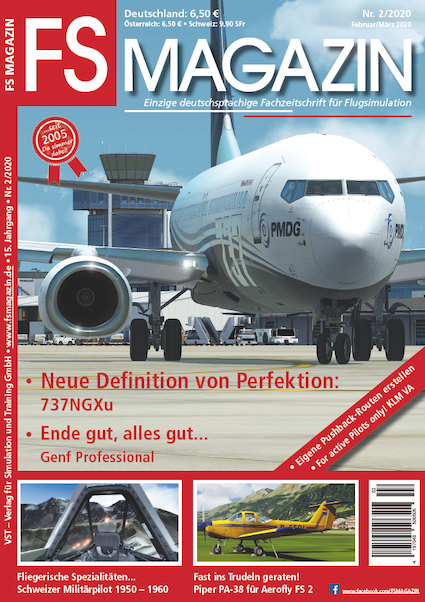 FS Magazin: Fachzeitschrift für Flugsimulation nr. 2/2020 Februar/März 2020 419704850650502