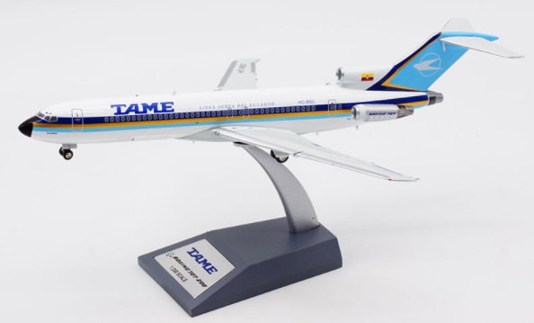Boeing 727-200 TAME HC-BSC with stand EAVBSC