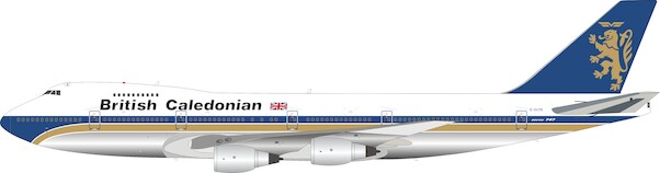 Boeing 747-200 British Caledonian Airways G-GLYN With Stand IF742BR0621P