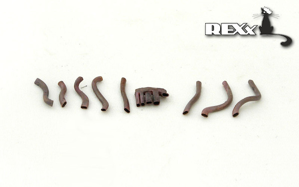 Focke Wulf FW190A-G exhaust (Eduard) 48.021