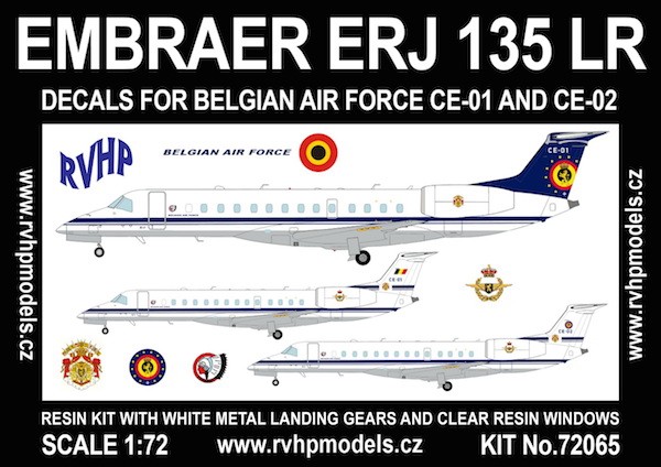 Embraer ERJ135ER (Belgian AF CE-01 and CE-02) 72065