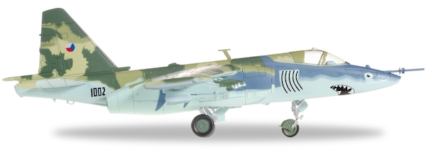 Sukhoi SU25 Frogfoot Czech Air Force, 8722; 32nd zTL, Pardubice, Czech Republic 1996 82MLCZ7205