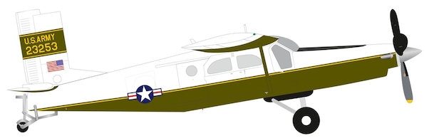 PC6 Pilatus Turboporter UV-20A US Army,